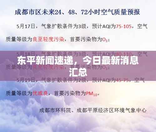 东平新闻速递，今日最新消息汇总