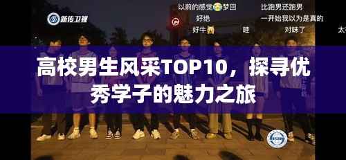 高校男生风采TOP10,探寻优秀学子的魅力之旅