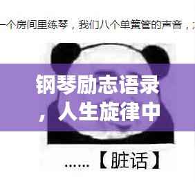 钢琴励志语录,人生旋律中的力量与奋进