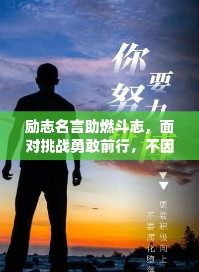 励志名言助燃斗志,面对挑战勇敢前行,不因体型而退缩