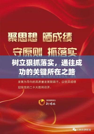 树立狠抓落实，通往成功的关键所在之路