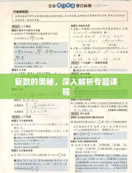 复数的奥秘,深入解析专题课程