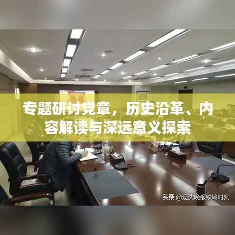 专题研讨党章，历史沿革、内容解读与深远意义探索