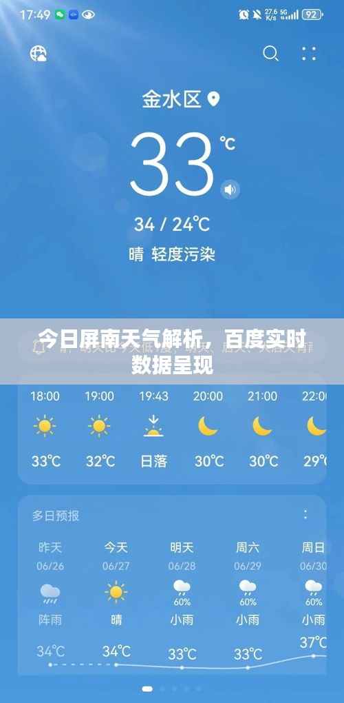 今日屏南天气解析,百度实时数据呈现
