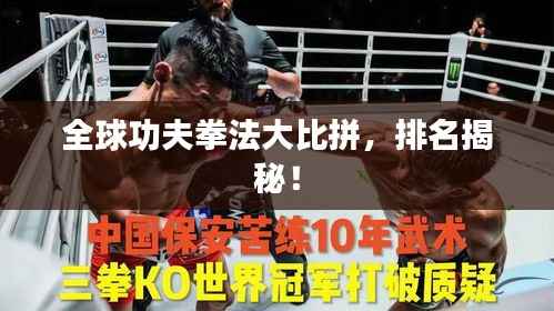 全球功夫拳法大比拼,排名揭秘!