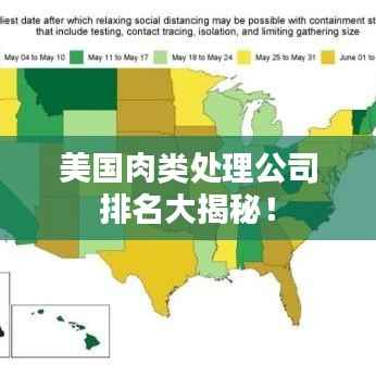 美国肉类处理公司排名大揭秘!