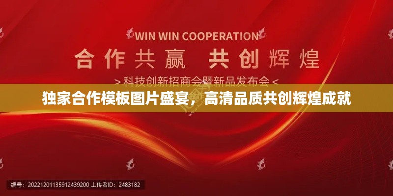 独家合作模板图片盛宴，高清品质共创辉煌成就