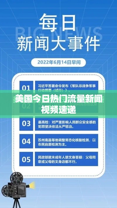 美国今日热门流量新闻视频速递