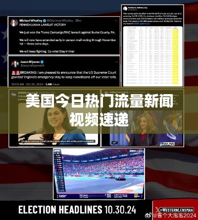 美国今日热门流量新闻视频速递