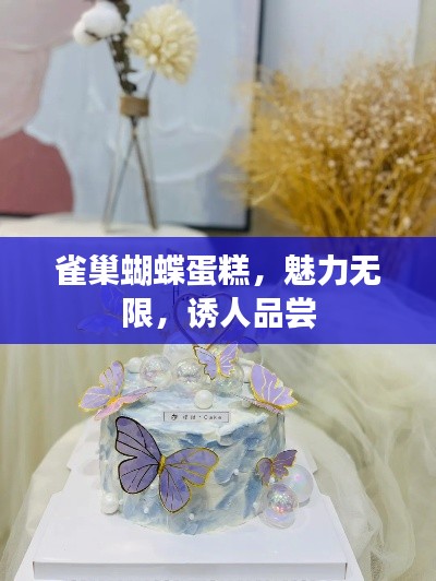 雀巢蝴蝶蛋糕,魅力无限,诱人品尝