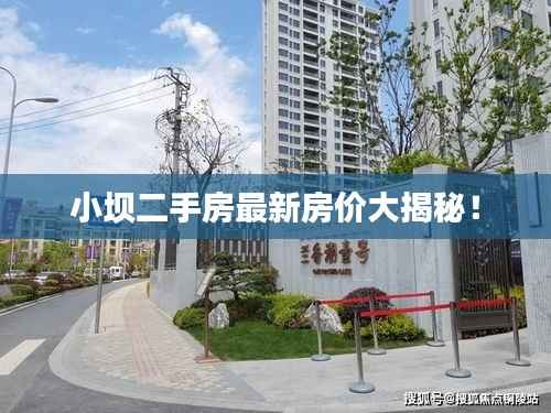 小坝二手房最新房价大揭秘!