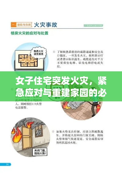 女子住宅突发火灾,紧急应对与重建家园的必备指南