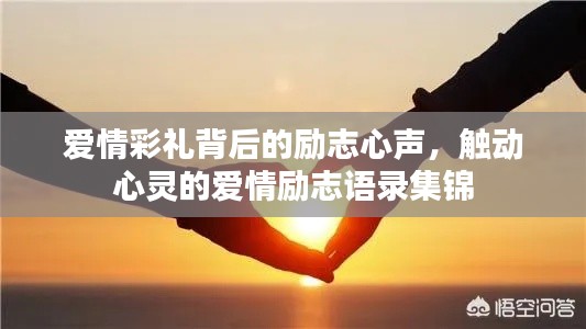 爱情彩礼背后的励志心声，触动心灵的爱情励志语录集锦