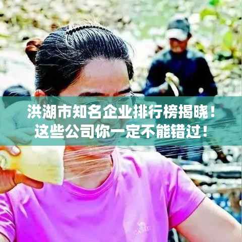 洪湖市知名企业排行榜揭晓！这些公司你一定不能错过！