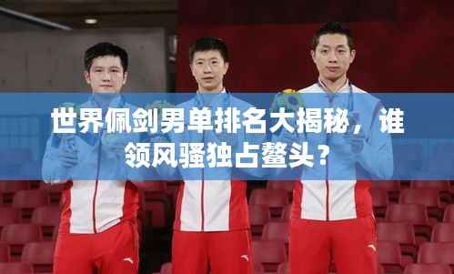 世界佩剑男单排名大揭秘,谁领风骚独占鳌头?