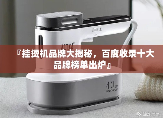 『挂烫机品牌大揭秘,百度收录十大品牌榜单出炉』